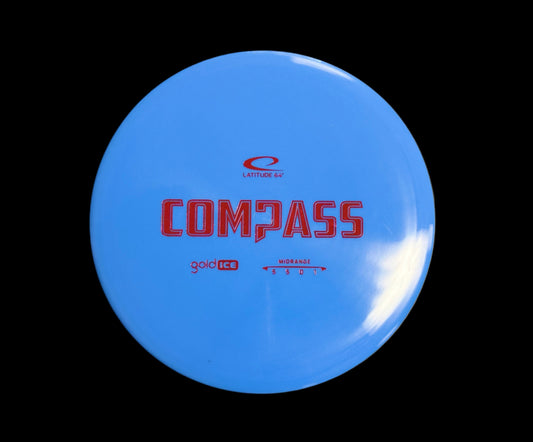 Gold Ice Compass