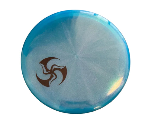 VIP Glimmer Swan 2 - Mini TriFly Corner Stamp