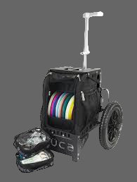 Compact Disc Golf Cart  Black / Black
