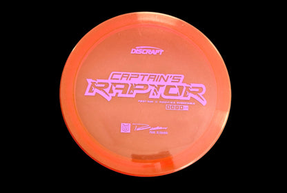 Z First Run Captain's Raptor