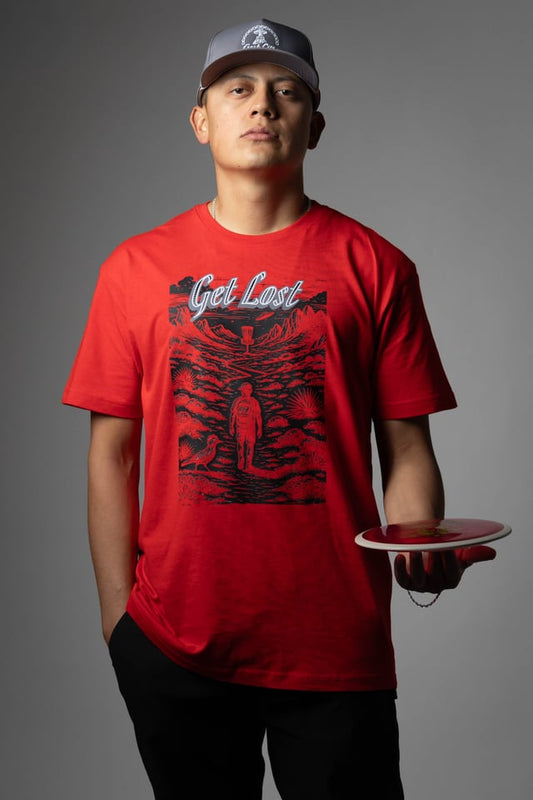 Red "Plains" Tee