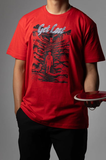 Red "Plains" Tee