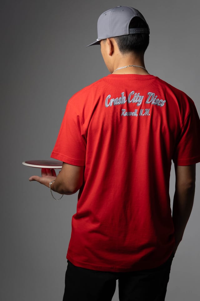 Red "Plains" Tee