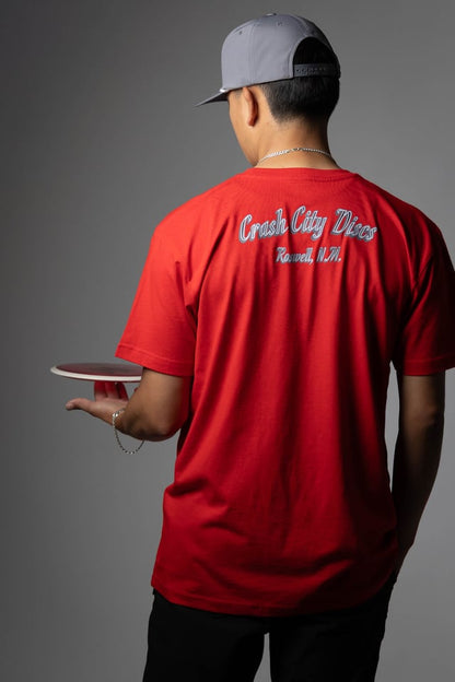 Red "Plains" Tee