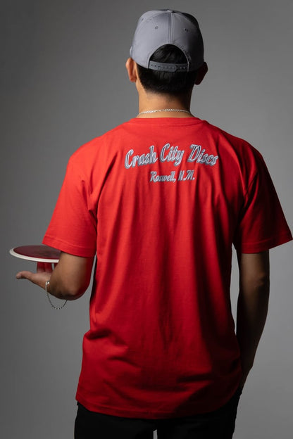 Red "Plains" Tee