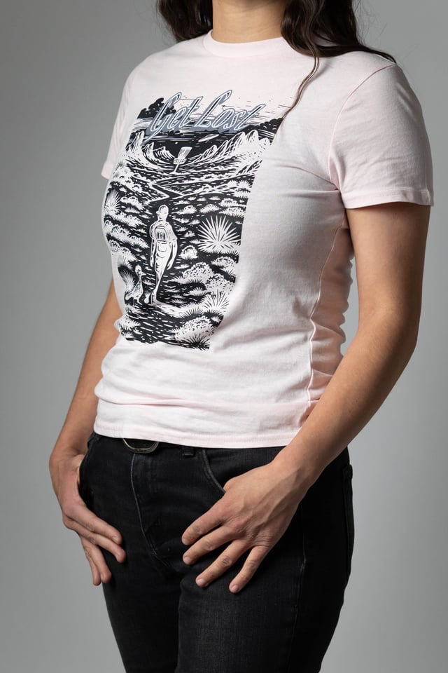 Pink "Plains" Tee