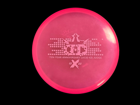 Used Lucid-Ice Judge 10 Year Anniversary Stamp