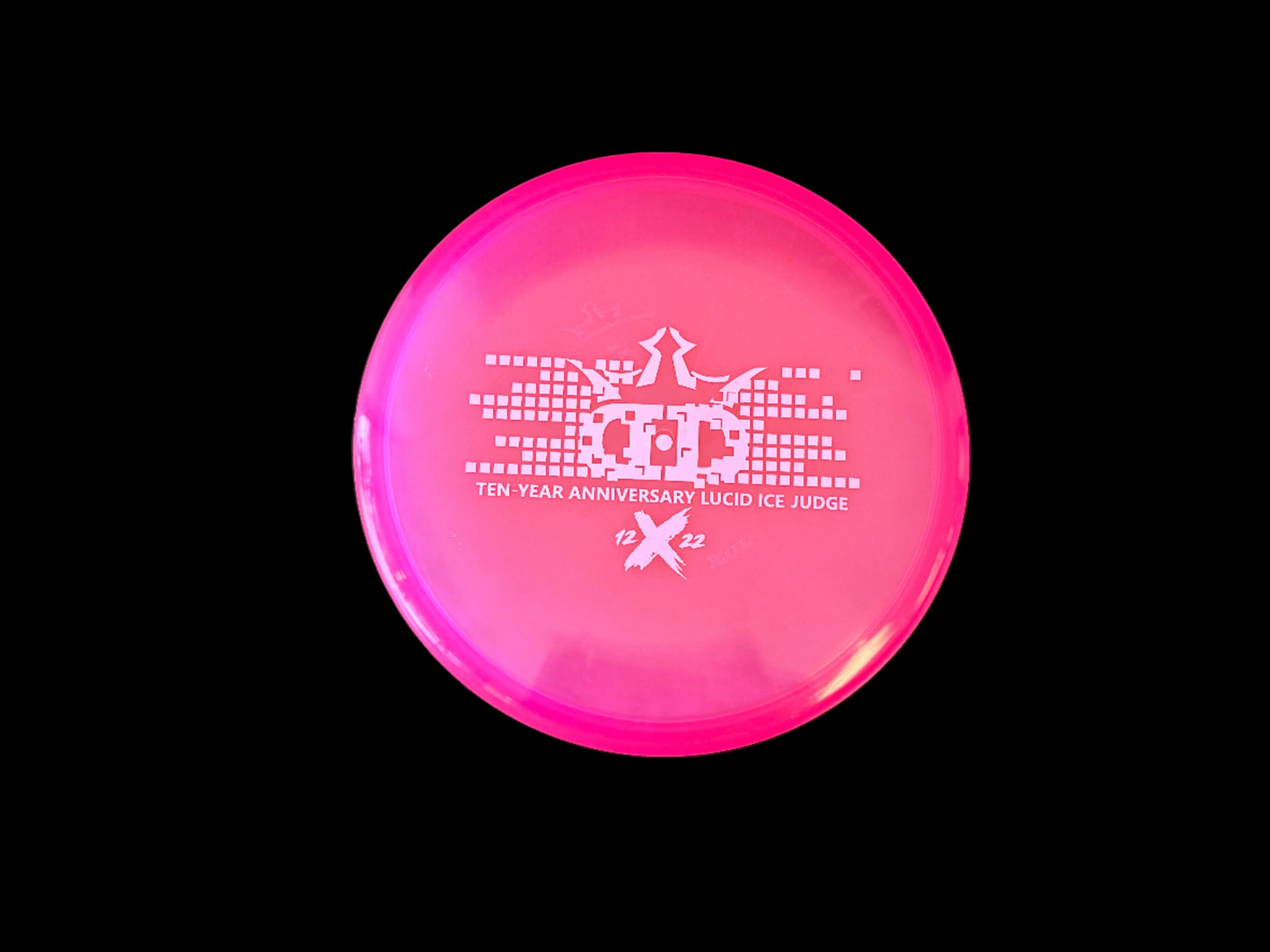 Used Lucid Ice Judge 10 Year Anniversary Stamp